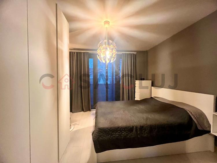 Apartament cu 3 camere semidecomandat, mobilat în Florești