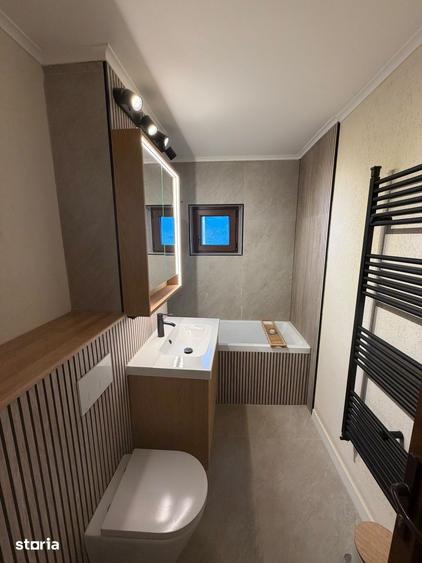 Apartament cu 3 camere decomandat, mobilat în Cantacuzino