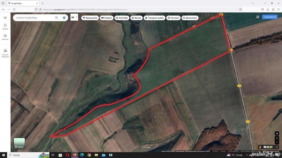 Teren de 410000 mp, în Robănești