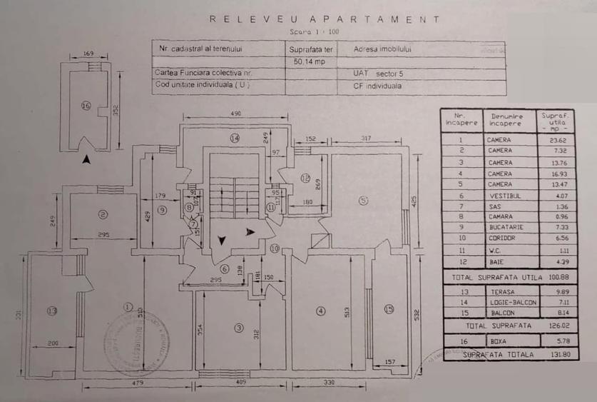 Apartament cu 5 camere semidecomandat în Cotroceni