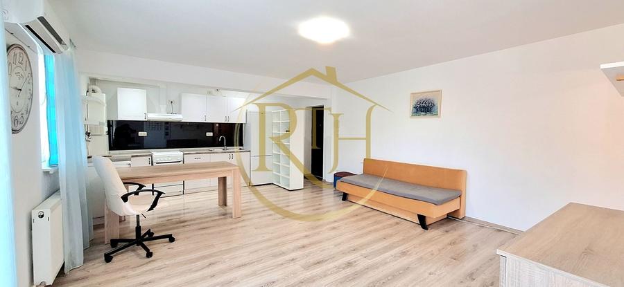 Apartament cu 2 camere semidecomandat, mobilat în Giroc