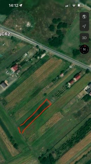 Teren de 1000 mp, în Cătămărești