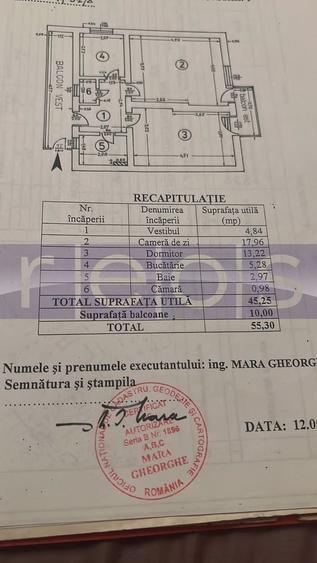 Apartament cu 2 camere în Primăverii