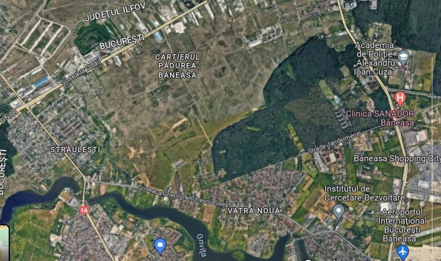 Teren Construcții intravilan de 1365 mp, în Băneasa