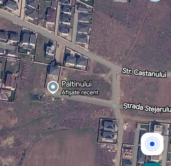 Teren Construcții intravilan de 570 mp, în Tunari