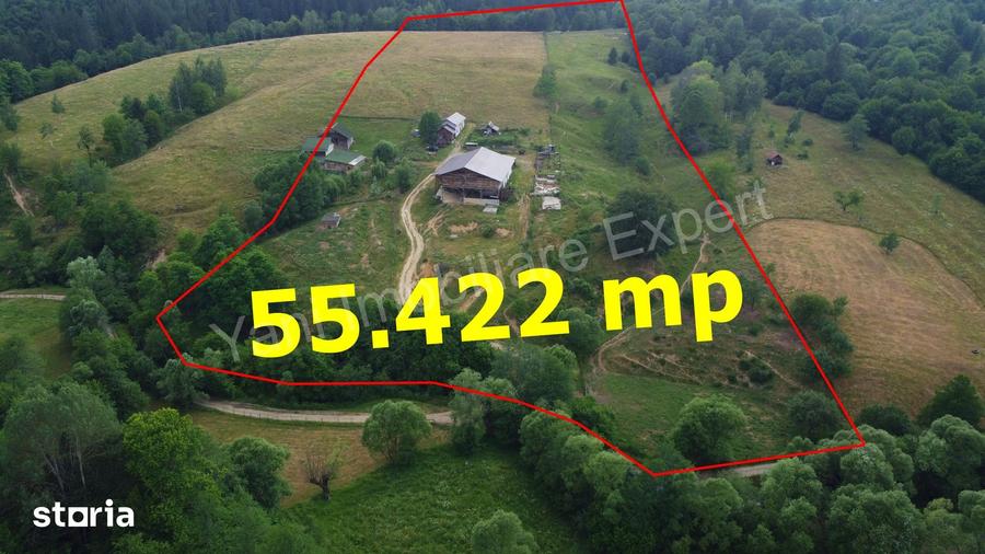Teren de 55422 mp, în Bughea de Jos