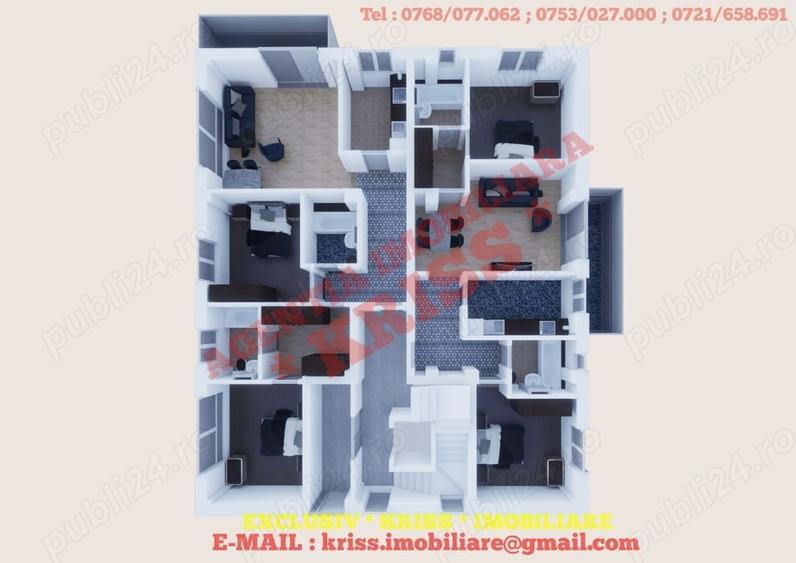 Kriss Imobiliare Apartament 2 Camere Confort 1 TRIVALE Bloc Nou 2025 Comision 0% - 4