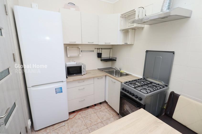 Apartament cu 2 camere semidecomandat, mobilat în 1 Mai