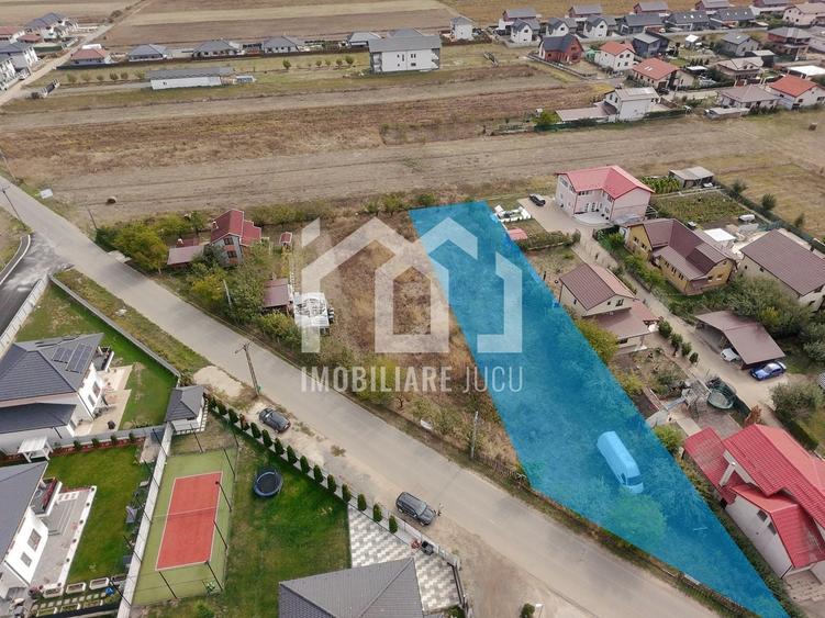 Teren Construcții intravilan de 1158 mp, în Jucu de Mijloc