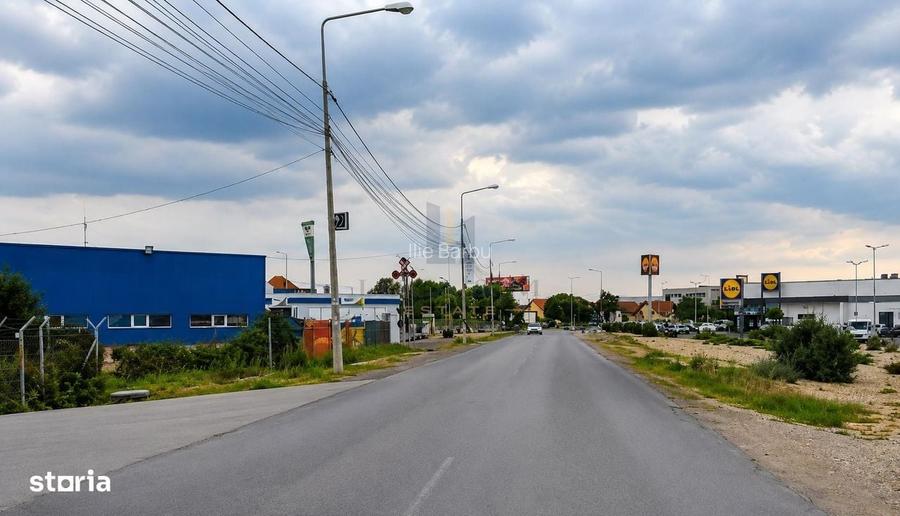 Teren cu PUZ Lidl Ghiroda Aeroport cu regim inaltime P+3E .
