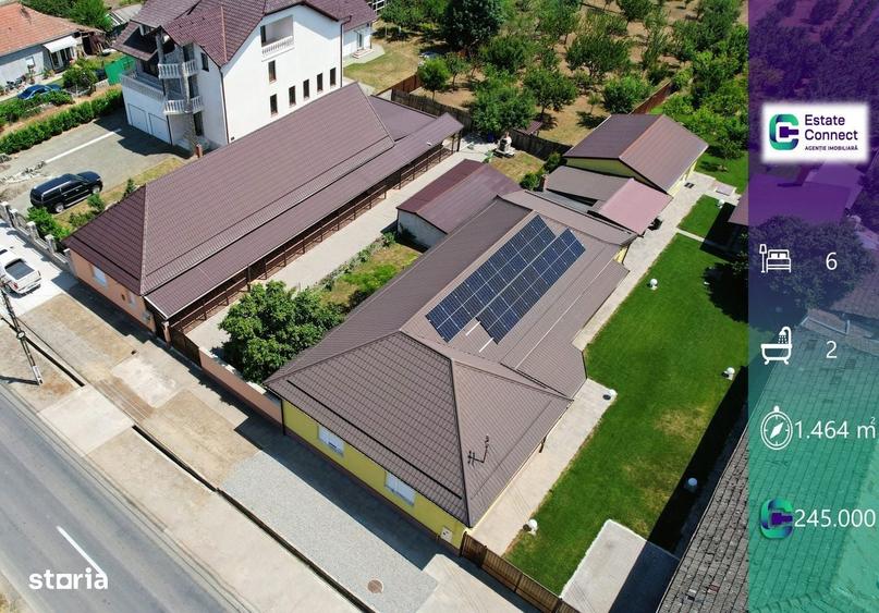 Casă cu 4 camere cu Teren 1464 Mp în Livada