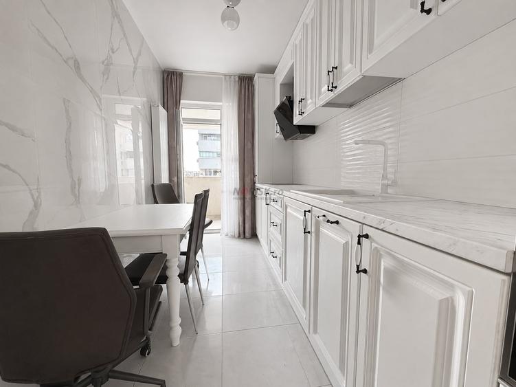 Apartament cu 3 camere decomandat, mobilat în Theodor Pallady