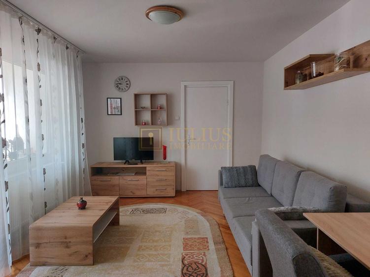 2 camere - curat, utilat, mobilat complet, centrala proprie, Gheorghe Lazar - 3