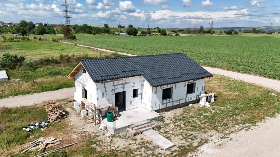 Casă în construcție de vânzare, 124 mp, zona Nord - 1