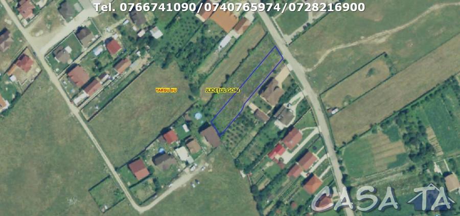 Teren Construcții intravilan de 2266 mp, în Central