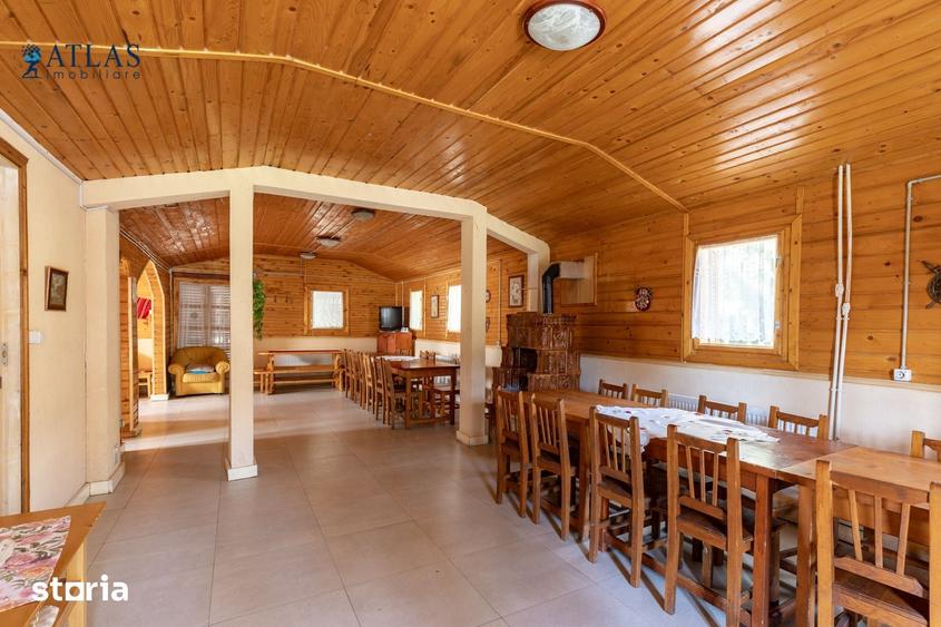 Casă cu 9 camere cu Teren 2600 Mp în Brăduț