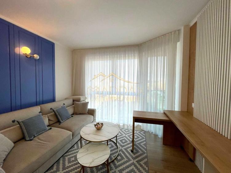 Apartament cu 2 camere semidecomandat, mobilat în Floreasca