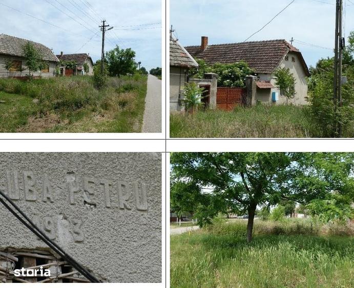 Casă cu 2 camere cu Teren 774 Mp în Șega