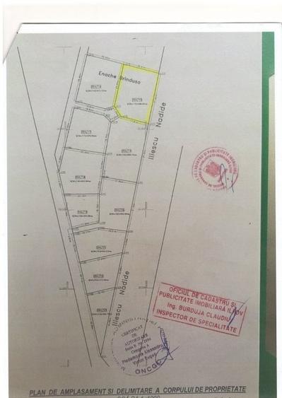 Teren Construcții intravilan de 850 mp, în Sud