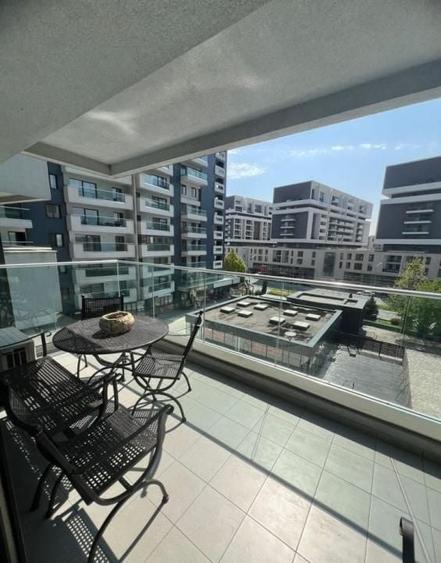 Apartament cu 2 camere semidecomandat, mobilat în Pipera