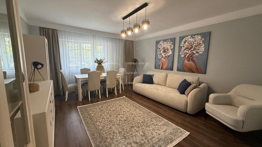 Apartament cu 3 camere decomandat, mobilat în Unirii