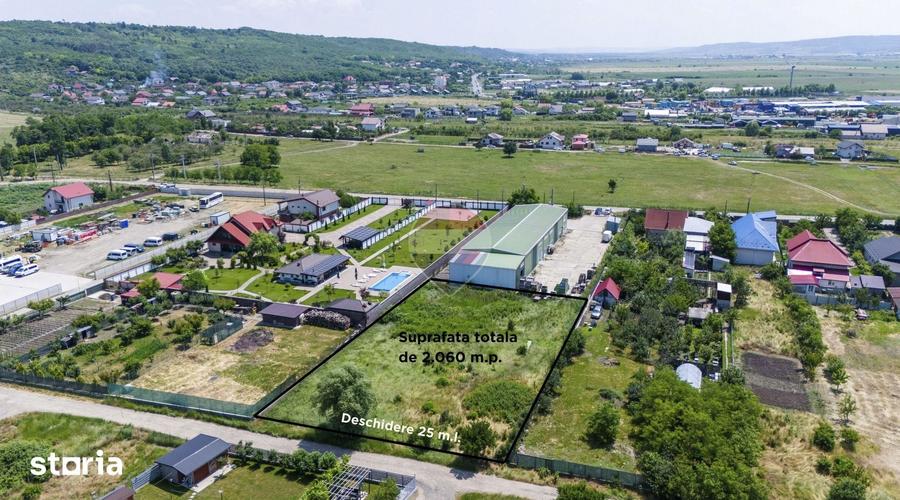 Teren de 2060 mp, în Muntenii de Jos