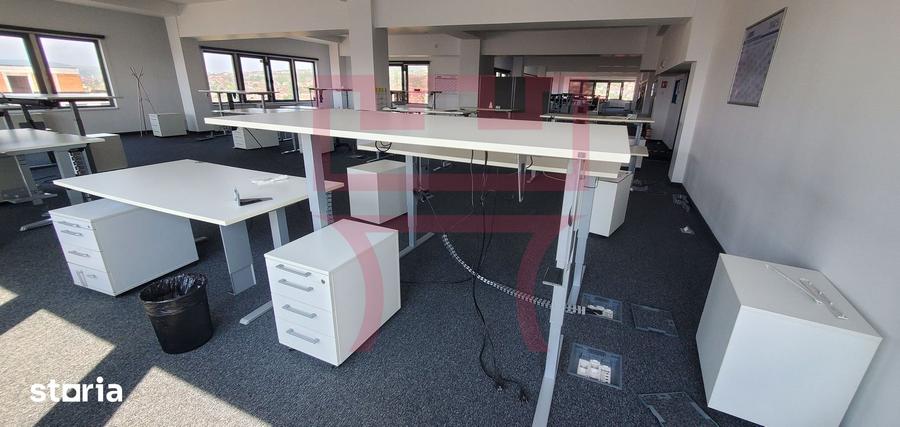 Spatiu birouri amenajat +mobilier zona Garii 200 - 850mp cu panorama - 10