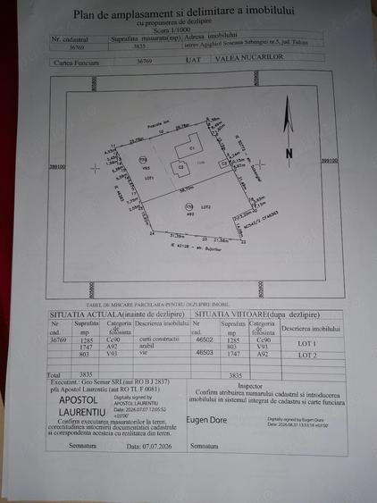 Teren de 1747 mp, în Agighiol