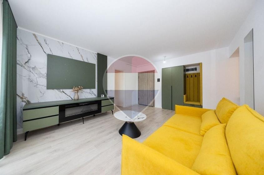 Apartament cu 2 camere decomandat, mobilat în Noua