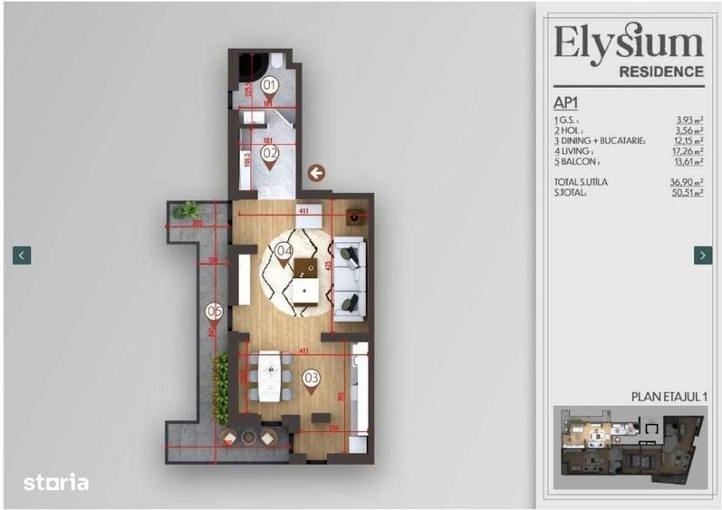 Studio - Obor, Centrala Proprie, Bloc Nou, Negociabl - 5