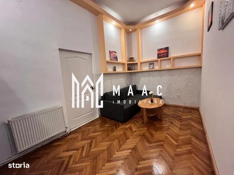 Apartament cu 3 camere decomandat, mobilat în Central