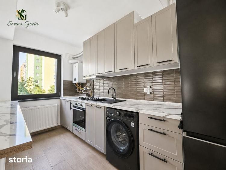 Apartament cu 2 camere decomandat în Tractorul
