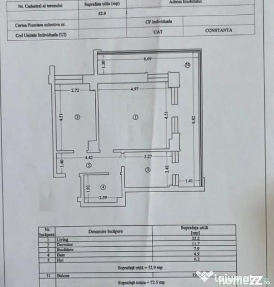 Apartament 2 Camere Constan?a | FAR - Abator | Investi?ie - 6