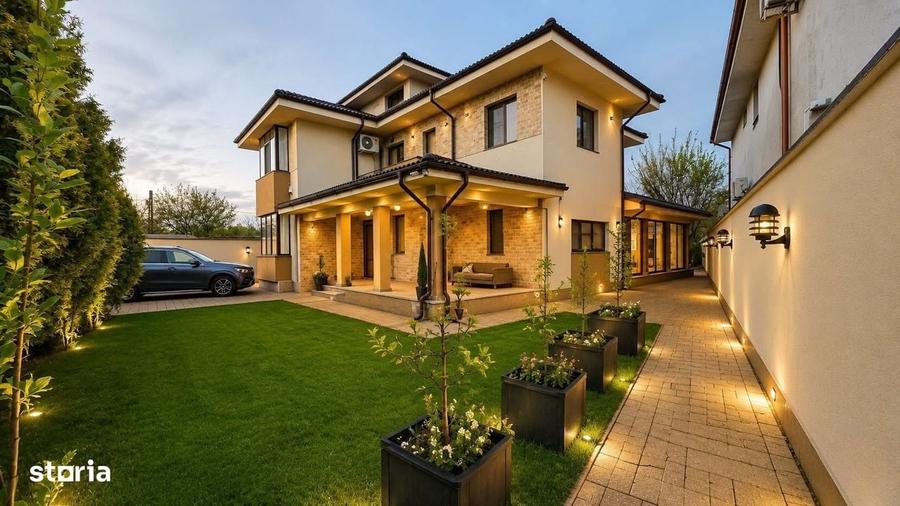 DE VANZARE Vila Premium P+1+M 430 mp construiti Palazu Mare - 13