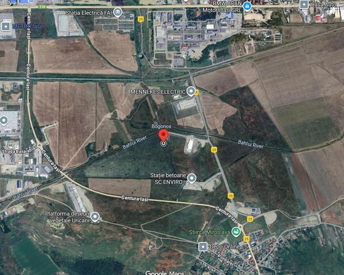 Teren Construcții intravilan de 35000 mp, în Miroslava
