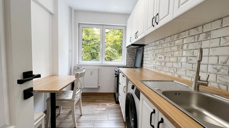 2 camere,Prima inchiriere si renovat,etaj 5/10,1 minut de Metrou si Parc Baziles - 3