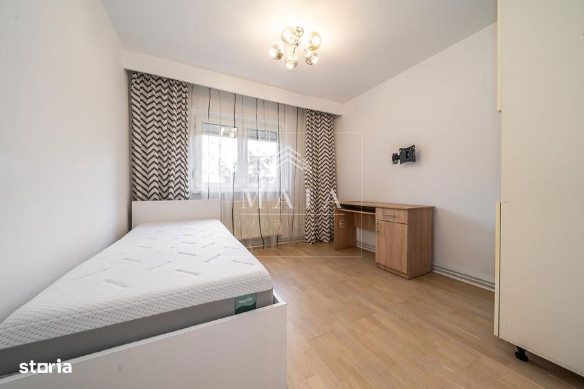 Apartament cu 4 camere decomandat, mobilat în Central