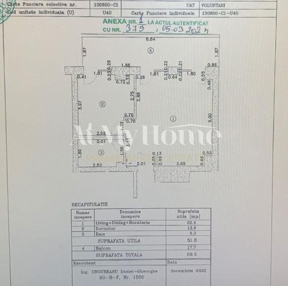 Apartament 2 camere Nord Lux, Cortina 126 - 11