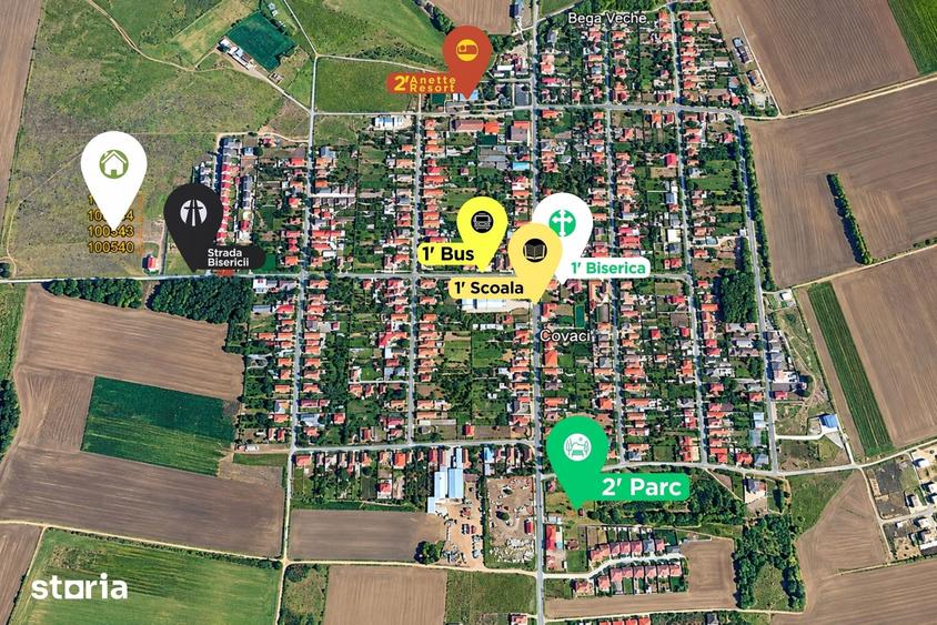 Teren de 672 mp, în Sânandrei