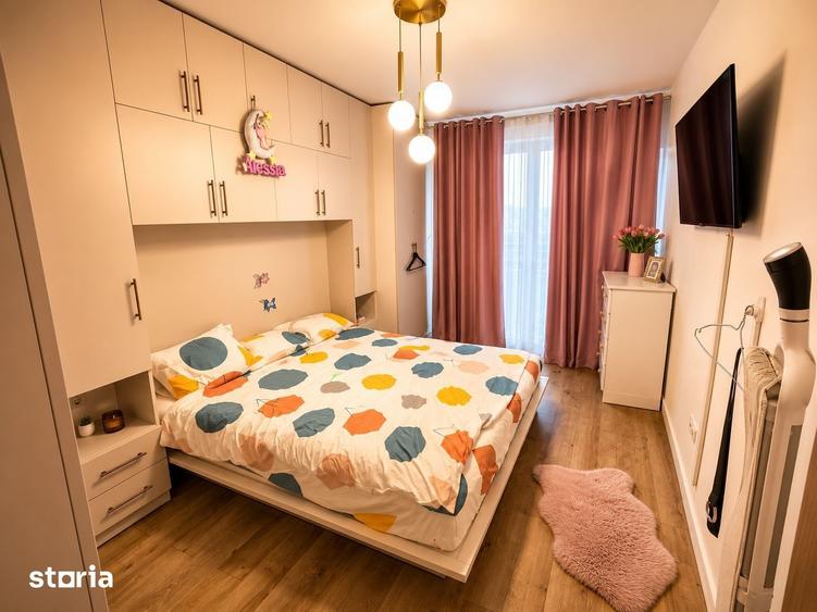 Apartament premium cu 3 camere | 75 mp + terasa | Complet mobilat ?i u - 1