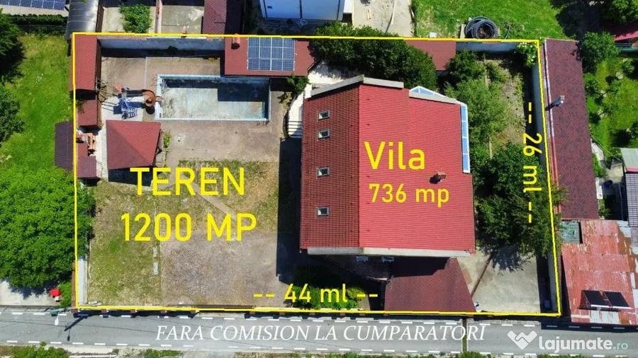 CACIULATA, VILA 736 MP, TEREN 1200 MP - 12