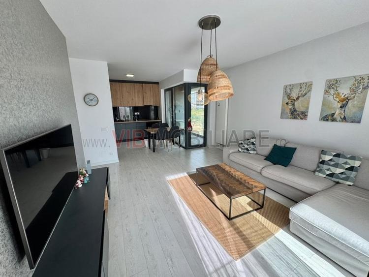 Apartament cu 2 camere decomandat, mobilat în Pipera