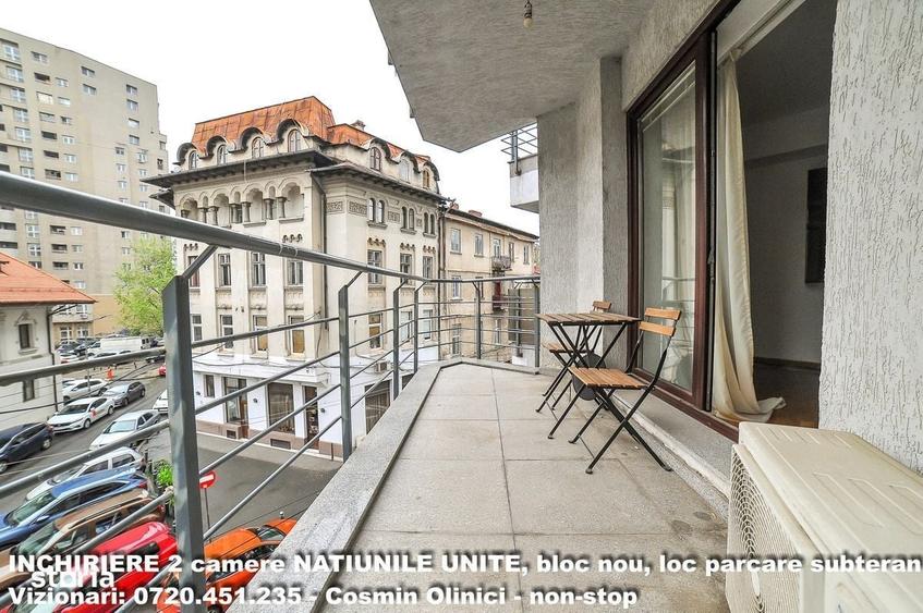Apartament cu 2 camere decomandat în Națiunile Unite