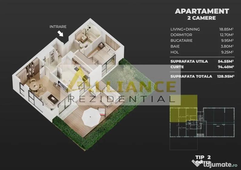 Leoreni Apartament 2 Camere - 4