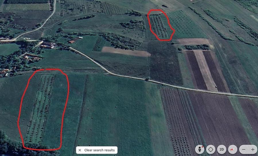 Teren de 10000 mp, în Marca