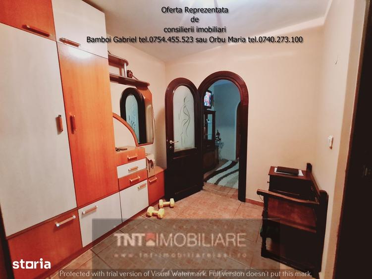 Apartament 3 camere mobilate Zona Pacurari (Petru Poni) Etaj 1 - 11