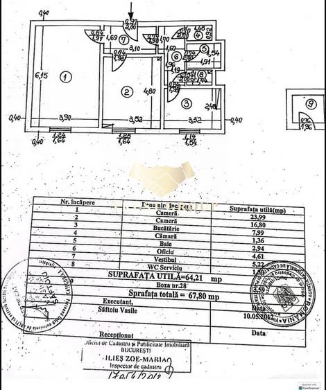 Apartament cu 2 camere decomandat în Drumul Sării