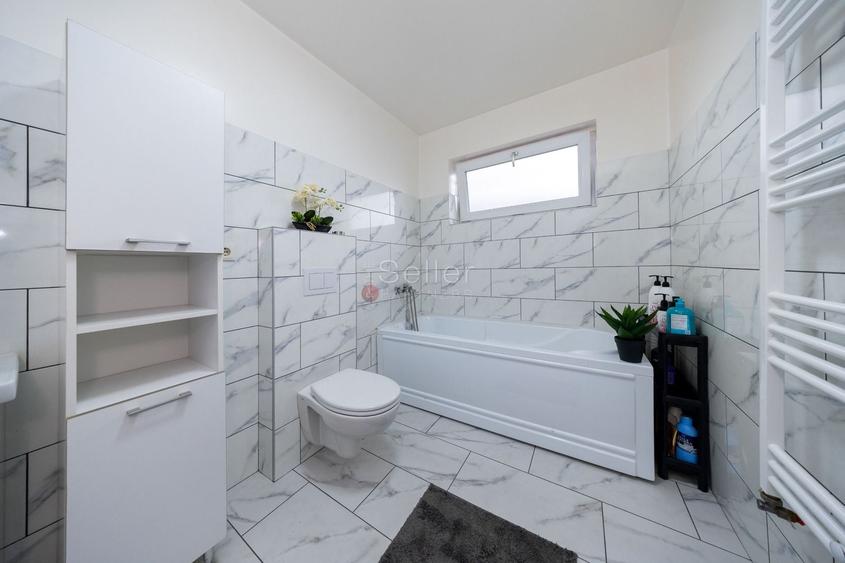 Casă individuală cu 3 camere cu Canalizare în Tărlungeni