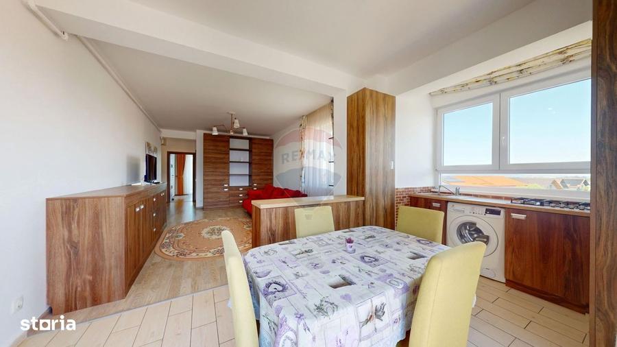 Apartament cu 2 camere decomandat, mobilat în Central