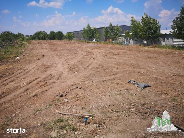 Teren 3096mp Otopeni - la asfalt, 27m deschidere - 4